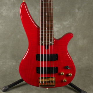 Yamaha RBX 5-String Bass - Candy Apple Red - 2nd Hand