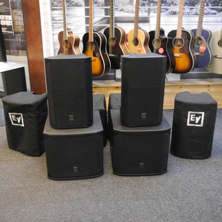 Electrovoice ELX200 10P and 12SP PA Rig w/Cover - 2nd Hand **COLLECTION ONLY** Electrovoice ELX200 10P and 12SP PA Rig w/Cover - 2nd Hand **COLLECTION ONLY**
