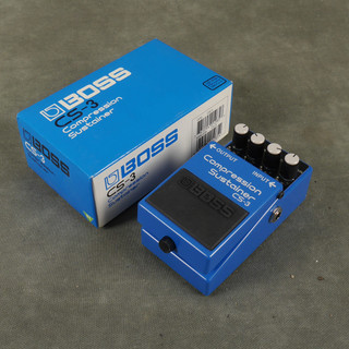 Boss CS-3 Compressor FX Pedal w/Box - 2nd Hand (109662)
