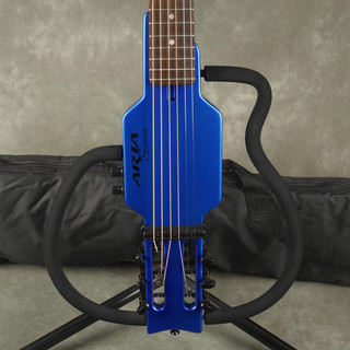 Aria Sinsonido Steel String Travel Guitar - Blue w/Gig Bag - 2nd Hand