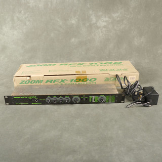Zoom RFX1000 Rack FX Unit w/Box & PSU - 2nd Hand