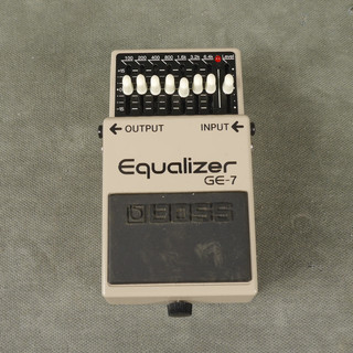 Boss GE-7 Graphic EQ FX Pedal - 2nd Hand (110030) Boss GE-7 Graphic EQ FX Pedal - 2nd Hand (110030)