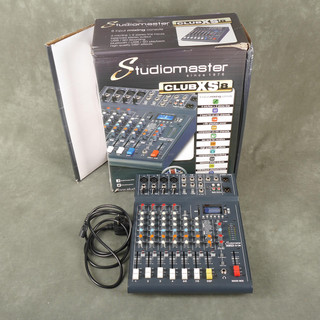 Studiomaster Club XS8 Mixer w/Box & PSU - 2nd Hand Studiomaster Club XS8 Mixer w/Box & PSU - 2nd Hand