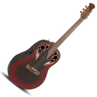 Adamas 1687GT Deep Non-Cutaway - Reverse Red Burst