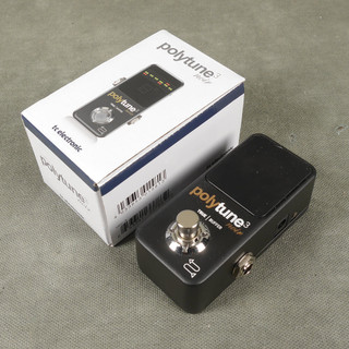 TC Electronic Polytune3 Noir Tuner Pedal w/Box - 2nd Hand