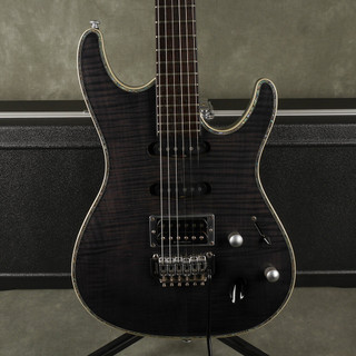 Ibanez SA36FM Electric Guitar - Trans Black w/Hard Case - 2nd Hand