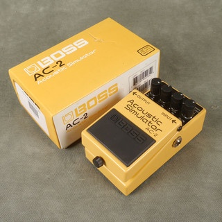 Boss AC-2 Acoustic Simulator FX Pedal w/Box - 2nd Hand
