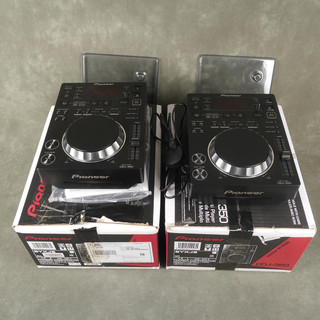Pioneer CDJ-350 & Decksaver - Pair w/Box & PSU - 2nd Hand