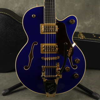 Gretsch G6659TG Broadkaster Jr. - Bigsby Azure Metallic w/Hard Case - 2nd Hand