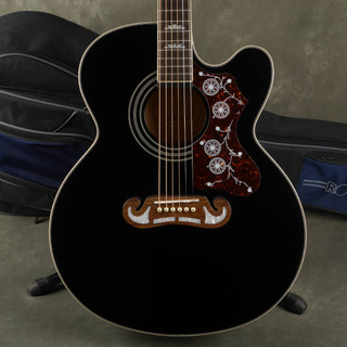 Epiphone EJ200CE Electro-Acoustic - Black w/Gig Bag - 2nd Hand