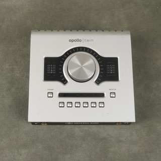 Universal Audio Apollo Twin Duo Heritage Thunderbolt Interface - 2nd Hand Universal Audio Apollo Twin Duo Heritage Thunderbolt Interface - 2nd Hand