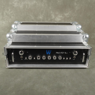 Warwick Pro FET 5.1 Bass Amplifier Head w/Flight Case - 2nd Hand Warwick Pro FET 5.1 Bass Amplifier Head w/Flight Case - 2nd Hand