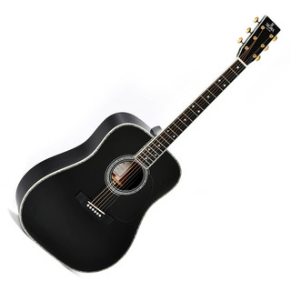 Sigma Special Edition DT-42 Nashville Electric Acoustic Guitar - Black