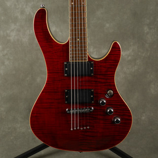 Black Knight CF50 Electric Guitar - Trans Red - 2nd Hand Black Knight CF50 Electric Guitar - Trans Red - 2nd Hand