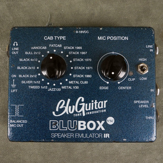BluGuitar Blubox Speaker Emulator IR FX Pedal - 2nd Hand BluGuitar Blubox Speaker Emulator IR FX Pedal - 2nd Hand