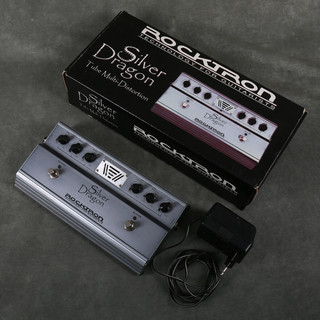 Rocktron Silver Dragon Distortion FX Pedal w/Box - 2nd Hand Rocktron Silver Dragon Distortion FX Pedal w/Box - 2nd Hand
