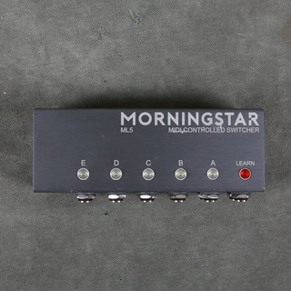 Morningstar ML5 MIDI Controlled Switcher - 2nd Hand Morningstar ML5 MIDI Controlled Switcher - 2nd Hand