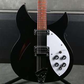 Rickenbacker 330-12 Electric Guitar - Jetglo w/Hard Case - 2nd Hand