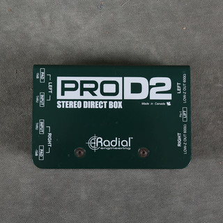 Radial Pro D2 DI Box - 2nd Hand Radial Pro D2 DI Box - 2nd Hand