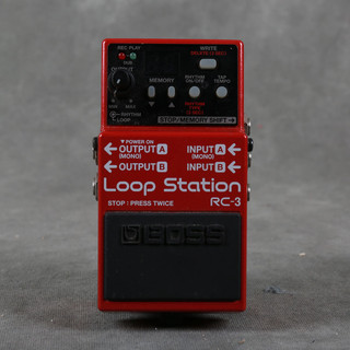 Boss RC-3 Loop Station Looper FX Pedal - 2nd Hand
