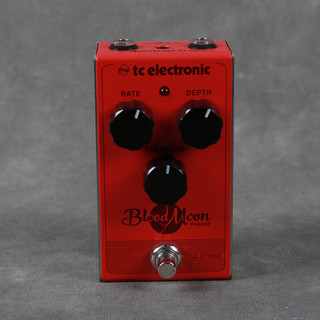 TC Electronic Bloodmoon Phaser FX Pedal - 2nd Hand