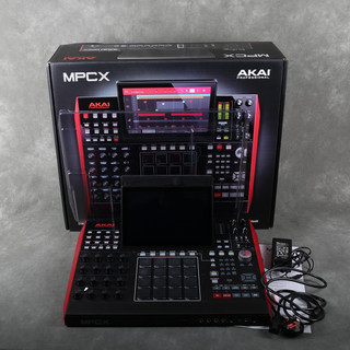 Akai Professional MPC X & Decksaver w/Box & PSU - 2nd Hand