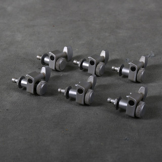 Fender Brushed Satin Stainless Steel Locking Tuner Machine Heads - 2nd Hand Fender Brushed Satin Stainless Steel Locking Tuner Machine Heads - 2nd Hand