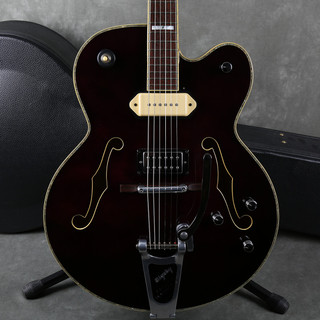Peavey Rockingham Archtop Guitar - Wine Red w/Hard Case - 2nd Hand Peavey Rockingham Archtop Guitar - Wine Red w/Hard Case - 2nd Hand