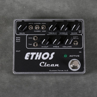 Custom Tones LLC Ethos Clean FX Pedal - 2nd Hand Custom Tones LLC Ethos Clean FX Pedal - 2nd Hand