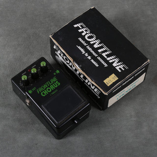 Frontline 1980s Chorus FX Pedal w/Box - 2nd Hand Frontline 1980s Chorus FX Pedal w/Box - 2nd Hand