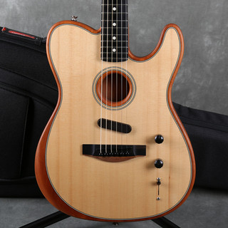 Fender American Acoustasonic Telecaster - Natural w/Gig Bag - 2nd Hand