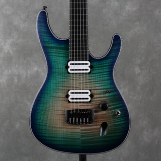 Ibanez Iron Label SIX6FDFM - Blue Space Burst - 2nd Hand (115226)