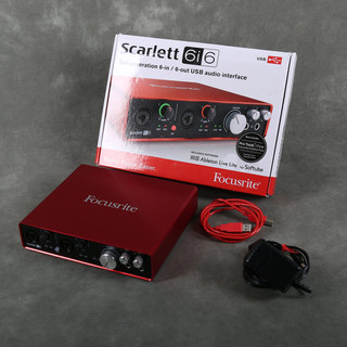 Focusrite Scarlett 6i6 Gen 2 Audio Interface w/Box & PSU - 2nd Hand Focusrite Scarlett 6i6 Gen 2 Audio Interface w/Box & PSU - 2nd Hand