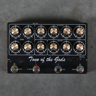 JD Analogue Tone Of The Gods Preamp/Overdrive/Boost FX Pedal - 2nd Hand JD Analogue Tone Of The Gods Preamp/Overdrive/Boost FX Pedal - 2nd Hand