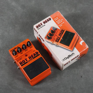 Digitech Hot Head Distortion FX Pedal w/Box - 2nd Hand