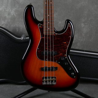 Vintage Guitars VJ74 Bass - 3-Tone Sunburst w/Hard Case - 2nd Hand