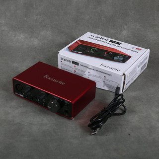Focusrite Scarlett Solo 3rd Gen Audio Interface w/Box - 2nd Hand Focusrite Scarlett Solo 3rd Gen Audio Interface w/Box - 2nd Hand