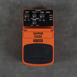 Behringer SF300 Super Fuzz FX Pedal - 2nd Hand (116040)