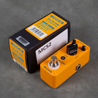 Mooer Yellow Compressor FX Pedal w/Box - 2nd Hand