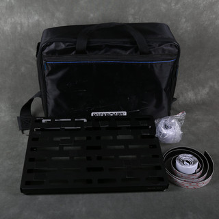 Rockboard Quad 4 Pedal Board w/Gig Bag - 2nd Hand Rockboard Quad 4 Pedal Board w/Gig Bag - 2nd Hand