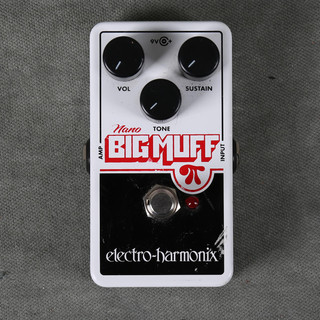 Electro Harmonix Nano Big Muff Fuzz FX Pedal - 2nd Hand