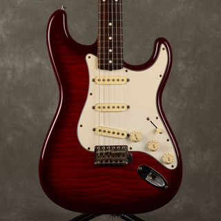 Fender Japan Foto Flame Stratocaster - Trans Red - 2nd Hand