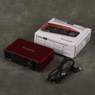 Focusrite Scarlett Solo 3rd Gen Audio Interface w/Box - 2nd Hand (116741) Focusrite Scarlett Solo 3rd Gen Audio Interface w/Box - 2nd Hand (116741)