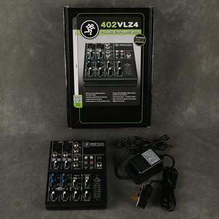 Mackie 402VLZ4 - 4 Channel Compact Mixer w/Box - 2nd Hand Mackie 402VLZ4 - 4 Channel Compact Mixer w/Box - 2nd Hand