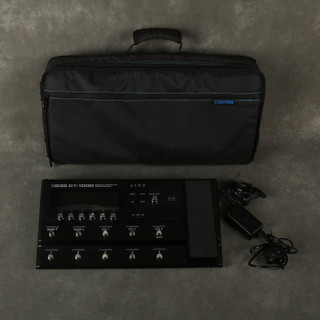 Boss GT-1000 Guitar Effects Processor w/Gig Bag - 2nd Hand