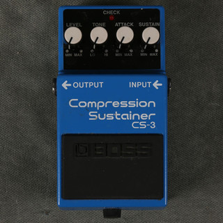 Boss CS-3 Compressor Sustainer FX Pedal - 2nd Hand Boss CS-3 Compressor Sustainer FX Pedal - 2nd Hand