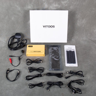 Vitoos AD5 Switcher Guitar Pedal Power Supply - Box & PSU - 2nd Hand Vitoos AD5 Switcher Guitar Pedal Power Supply - Box & PSU - 2nd Hand