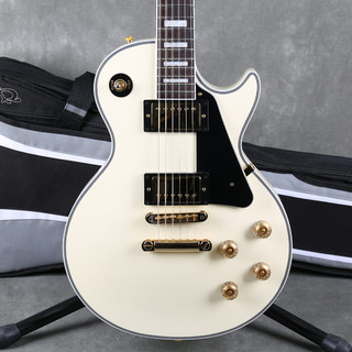 Burny RLC-55RR - Artic White - Gig Bag - 2nd Hand Burny RLC-55RR - Artic White - Gig Bag - 2nd Hand