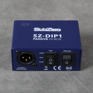 SubZero Passive DI Box - 2nd Hand SubZero Passive DI Box - 2nd Hand
