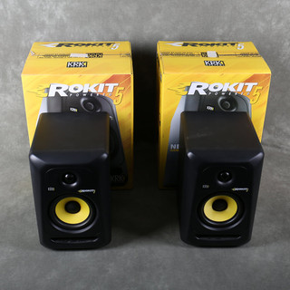 KRK Rokit RP5 G3, Pair - Box & PSU - 2nd Hand KRK Rokit RP5 G3, Pair - Box & PSU - 2nd Hand
